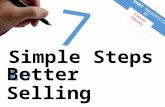 7 Simple Steps to Better Selling