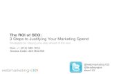 Web123 Proving The ROI of SEO: 3 Steps To Justifying Your Marketing Spend-10-26-2011