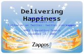 Zappos - Amex Innovation Summit  - 11-18-09