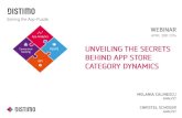 Distimo Webinar: Unveiling the Secrets behind  App Store Category Dynamics