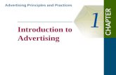 1st Chapter Introduction to Advertising..