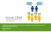 Social CRM - Functional Architecture and Interactions Flow