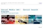 Social Media 101:  Social Search Engines