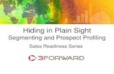 Hiding In Plain Sight - Segmenting and Prospect Profiling