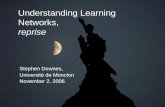 Understanding Learning Networks, Reprise