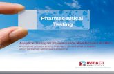 Pharmaceutical Testing Services