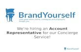 BrandYourself is Hiring Search / Reputation Specialists for our Concierge Services