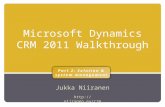 Microsoft Dynamics CRM 2011 Walkthrough Part 2