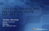 Creating Dynamic Web Application Using ASP.Net 3 5_MVP Alezandra Buencamino Nicolas