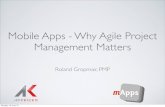 Mobile Apps - Why Agile Project Management Matters