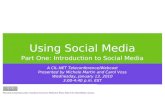CIL-NET Intro to Social Media Webinar