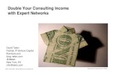 Earn More Consulting Revenue from Expert Networks