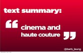 Reading Summary: “Cinema and Haute Couture: Sabrina to Pretty Woman, Trop Belle pour Toi!, Prêt-à-Porter”