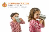 Week 01 - Introduction to Communications