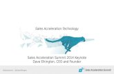 Dave Elkington - Sales Acceleration Summit 2014 Keynote