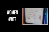 #WomenWTF - Half the talent & half the opportunity