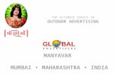Global Advertisers - OOH Campaign - Manyavar