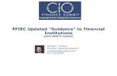 FFIEC Updated “Guidance” to Financial Institutions (and what it means)