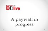 Paywall in Progress: BDlive and the metered subscription model