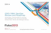 Pulse 2013: DevOps Review and Roadmap