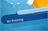 3D printing by Ploy, Muk, Prim and Oil
