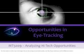 Eye tracking and its economic feasibility