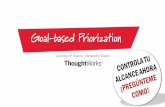 Goal based priorization, by Alexandre Klaser and Lourenço Soares