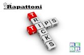 Rapattoni tips and tricks