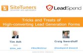 Tricks and Treats of High Converting Lead Gen Forms