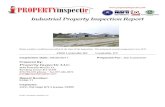 Industrial inspection sample report