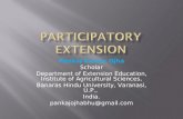Participatory extension.