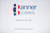 Banner Blokes online ordering kit for promotional print products