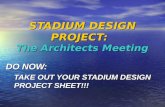 All About Your Stadium Design Project