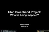 Utah Broadband Project, Mapping Activities and Resources, June 2011