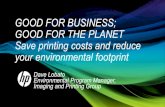 Dave Lobato: Good for business - good for planet