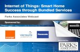 Bundling services to Smart Home Internet of Things