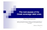 The root-causes of the Greek sovereign debt crisis
