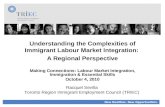Understanding the Complexities of the Immigrant Labour Market: October 4, 2011