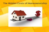 The hidden costs of homeownership