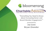 Everything You Need to Know About Increasing Donor and Board Member Engagement - Bloomerang