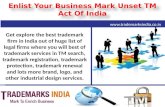 Enlist your business mark unset tm act of india