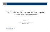 Is Now the Time to Invest in Europe