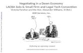 Negotiation In A Down Economy