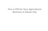 Agricultural Business in Davao City