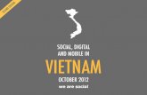 Social, Digital and Mobile in Vietnam