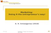 Marketing   Doing It The Entrepreneurs Way!
