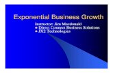 Exponential Business Growth Exponential Business Growth