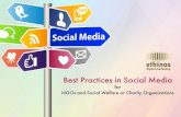 Social Media best Practices for NGOs