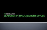 Leadership And Management Styles