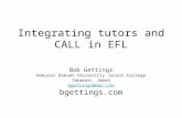 Integrating Tutors And Call In Efl